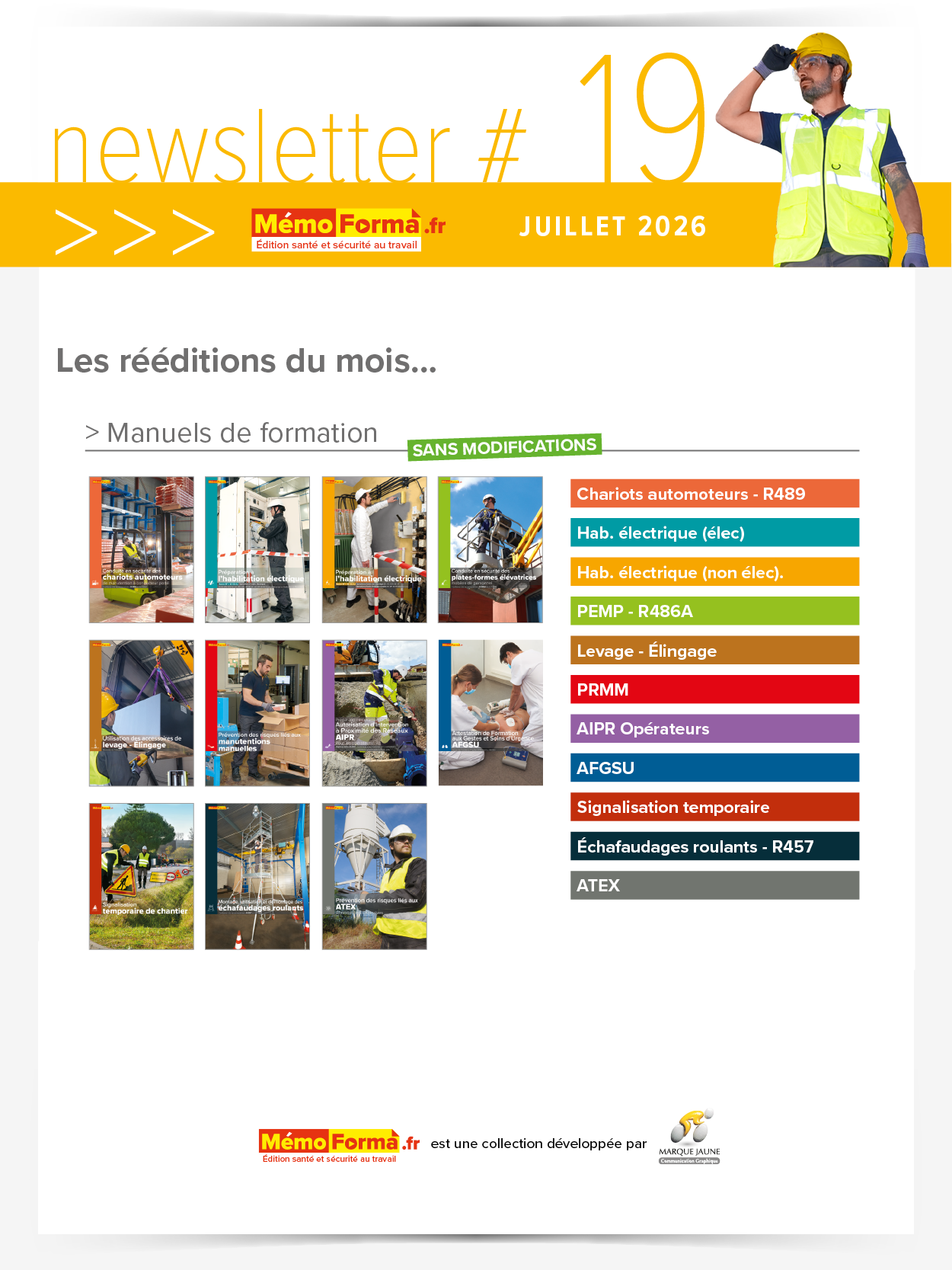 19 Newsletter Juillet26