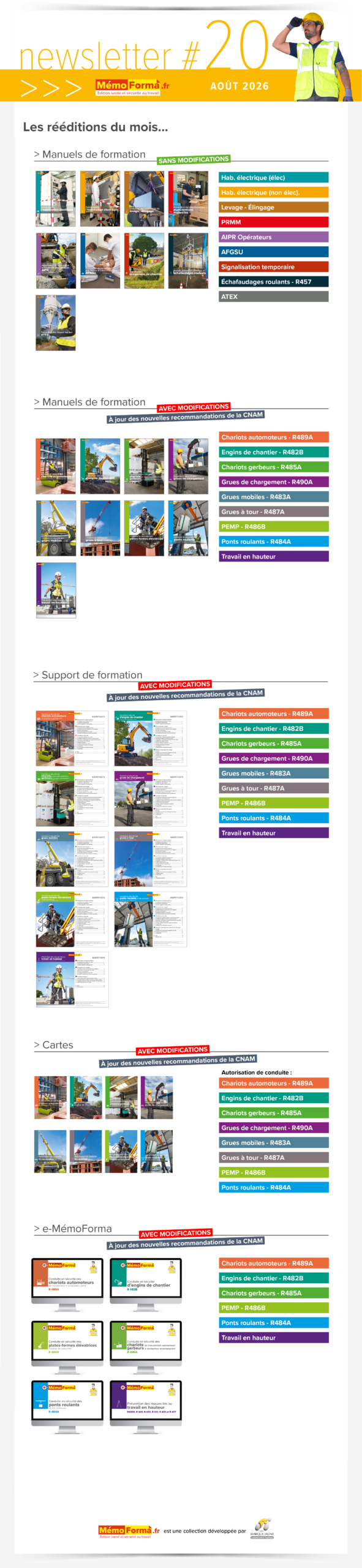 20 Newsletter Aout 26