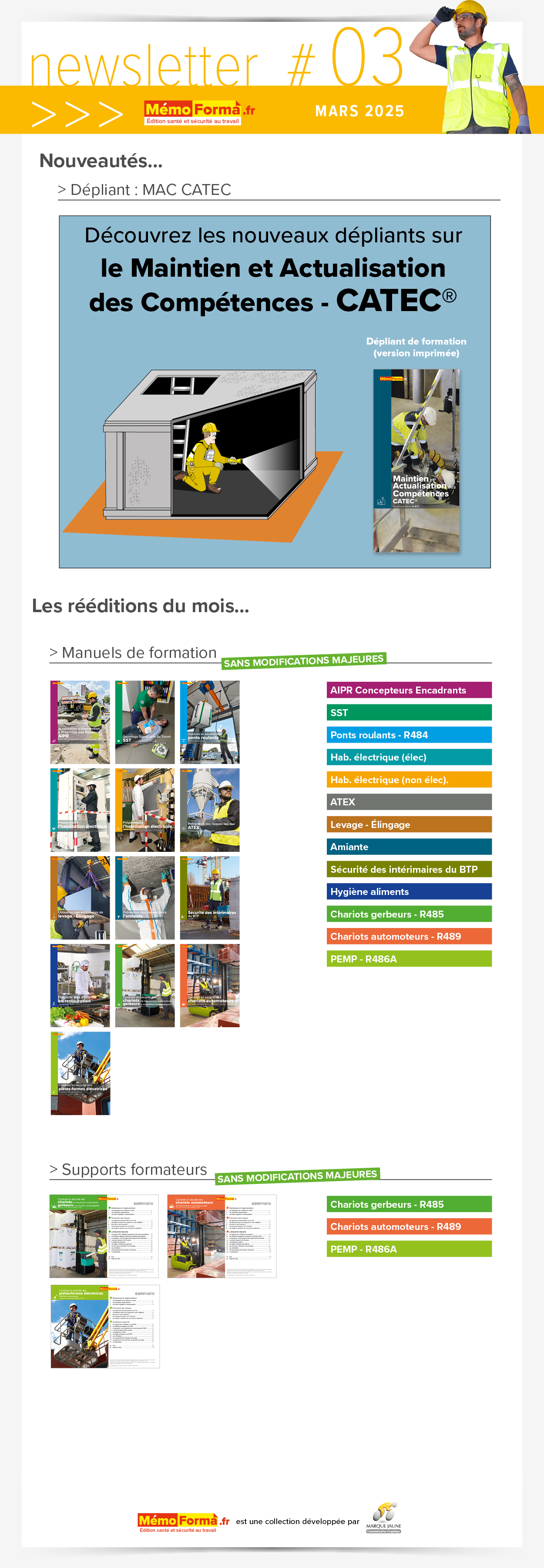 3 Newsletter Mars 2025