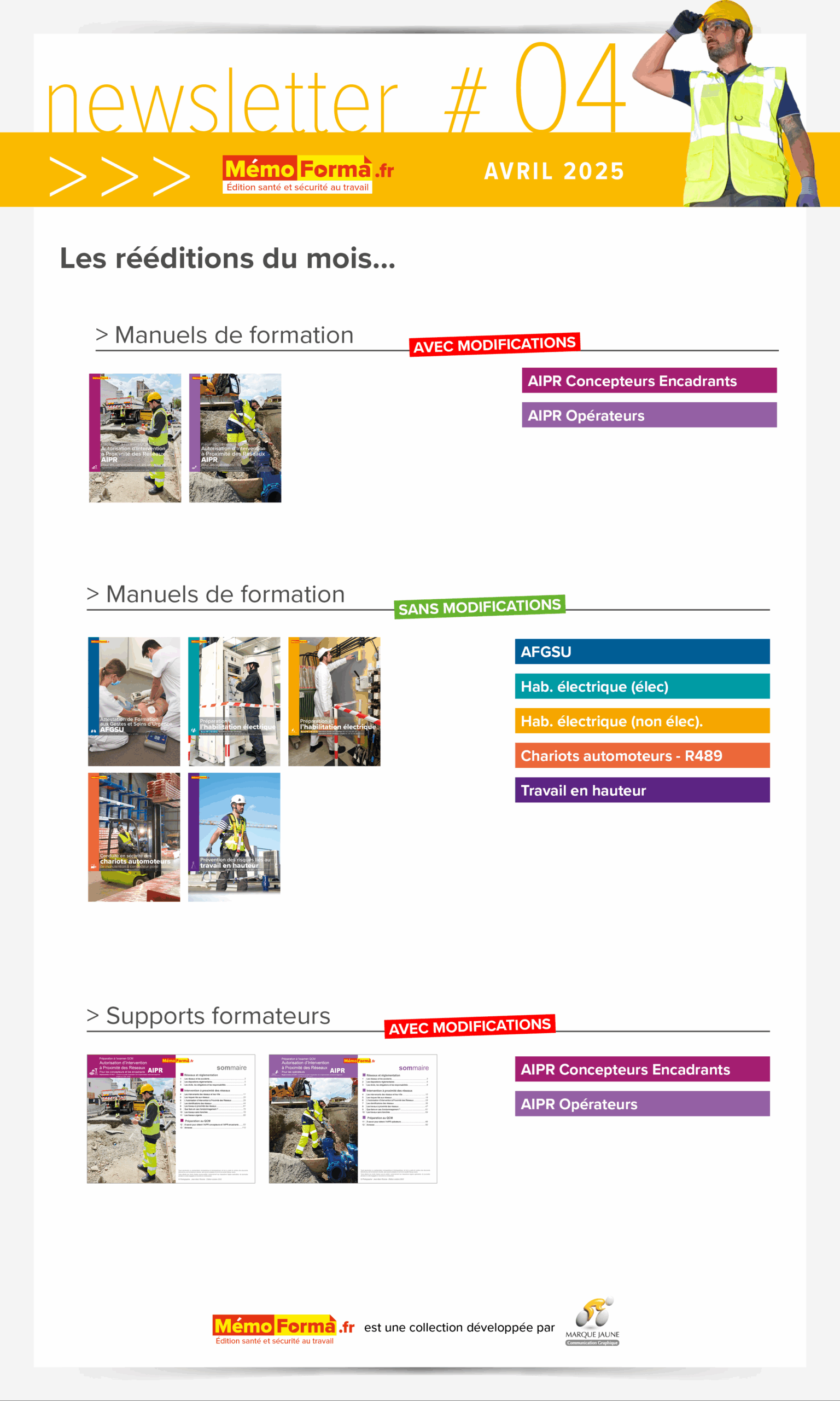 4 Newsletter Avril 2025
