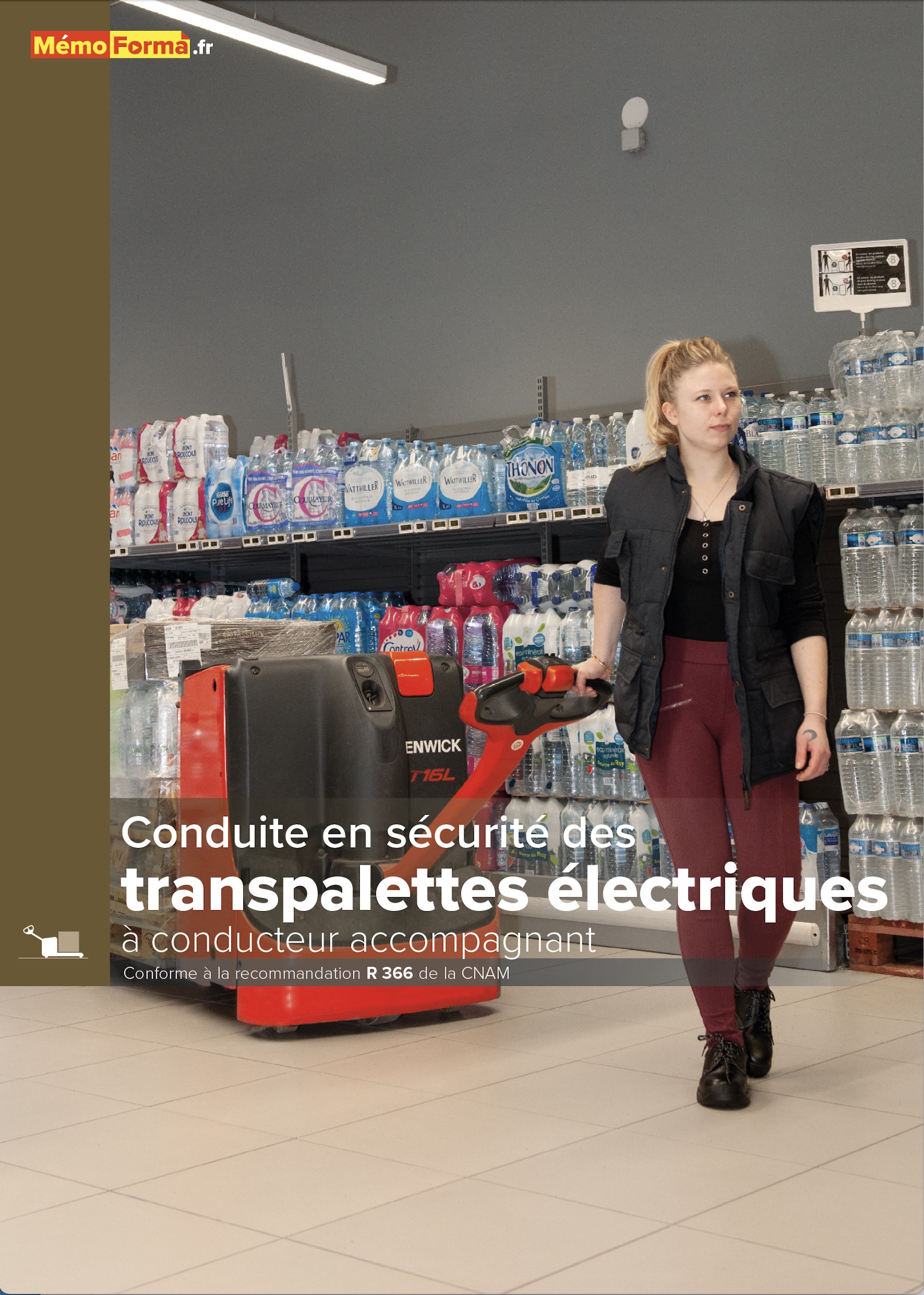 Manuel conduite en sécurité des transpalettes électriques R366