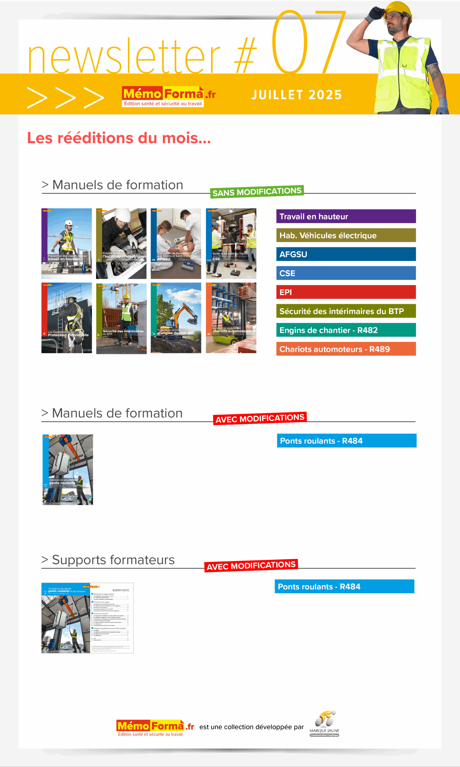 7 Newsletter Juillet 2025