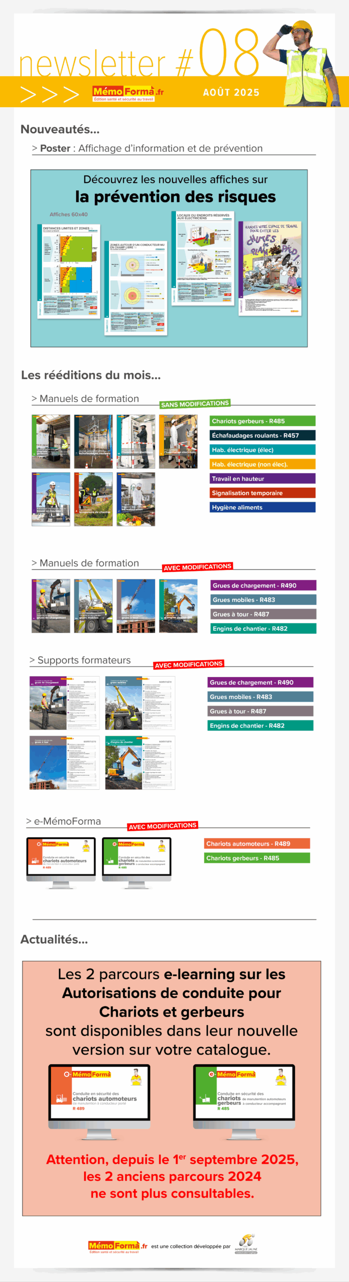 8 Newsletter Aout 2025