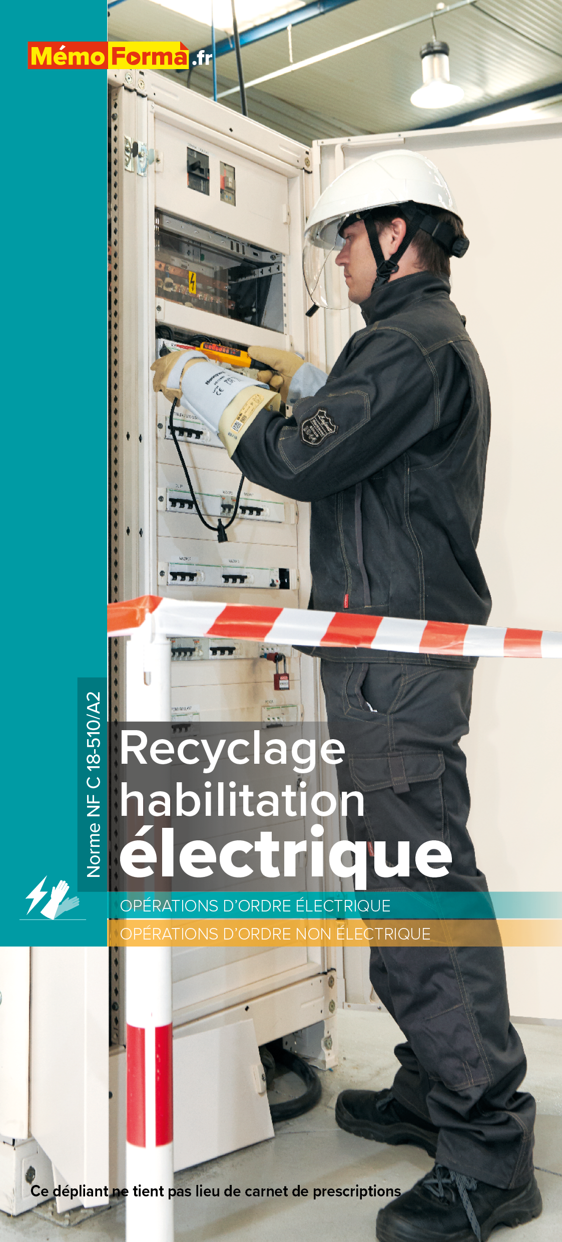 Dépliant – Recyclage habilitation électrique - MémoForma.fr