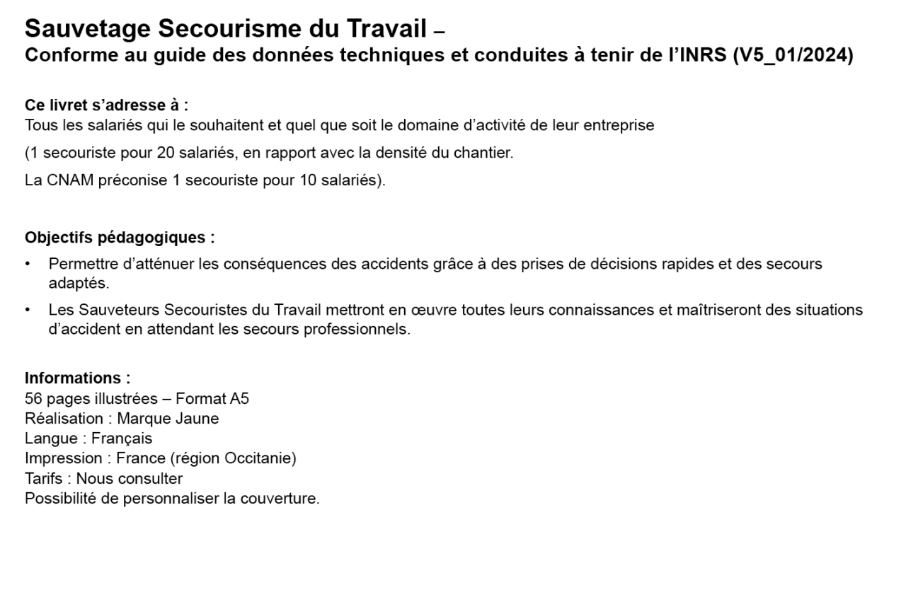 Sst Sauvetage Technique – Comment Devenir Sst – BSBF