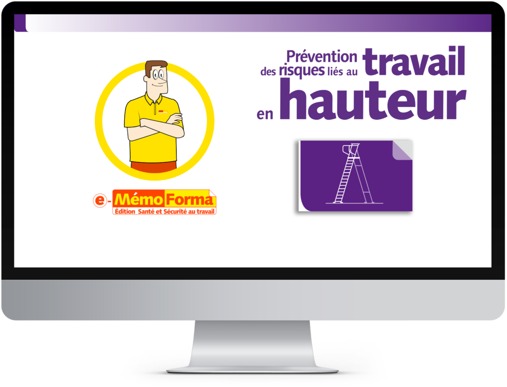 Formation en ligne e-MémoForma – Prévention des risques liés au travail en hauteur - MémoForma.fr