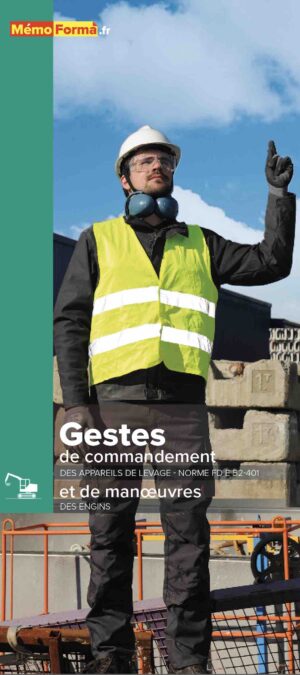 Dépliants gestes de commandes et de manoeuvres