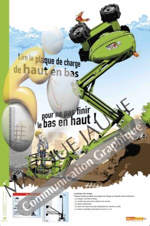 Poster PEMP : Lire la plaque de charge 40x60