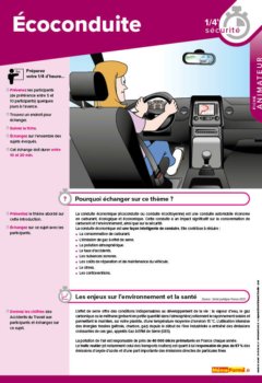 Fiches quart heure sécurité " Éconconduite "