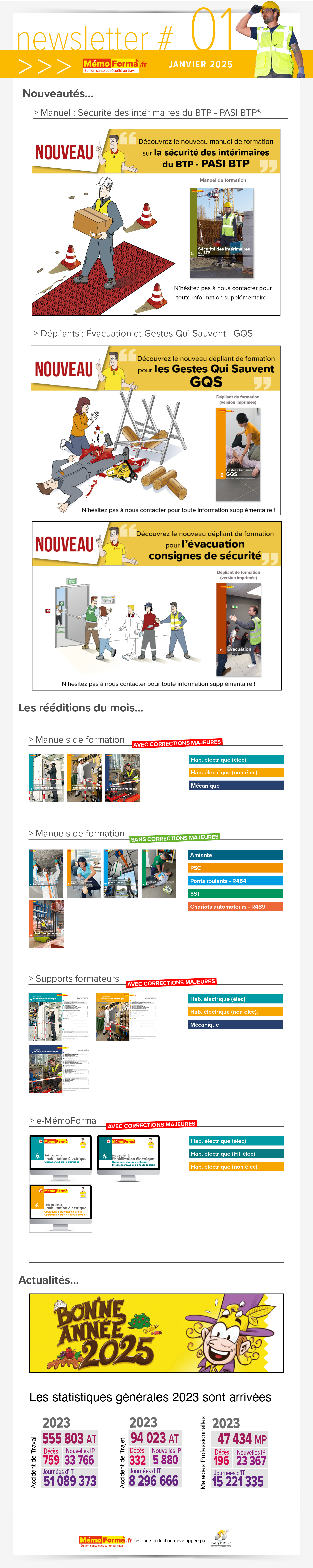 1 Newsletter Janv 2025