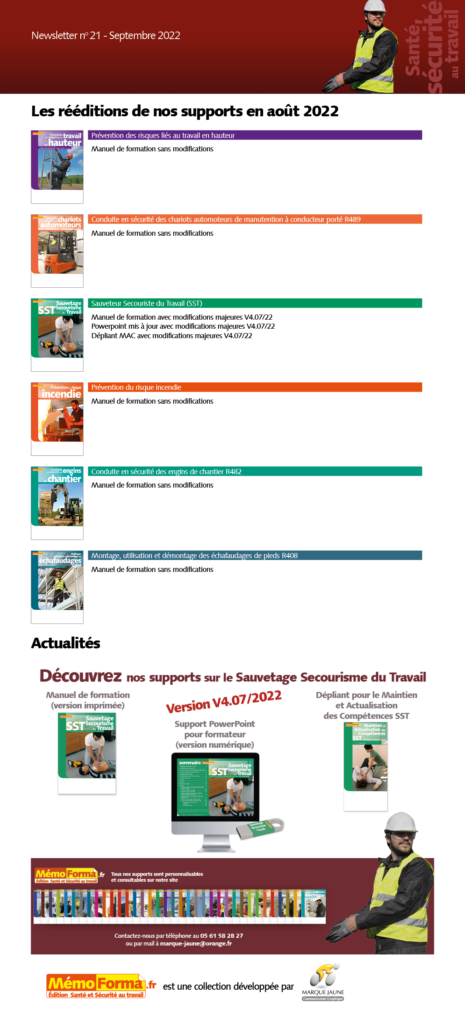 Newsletter Sept 2022