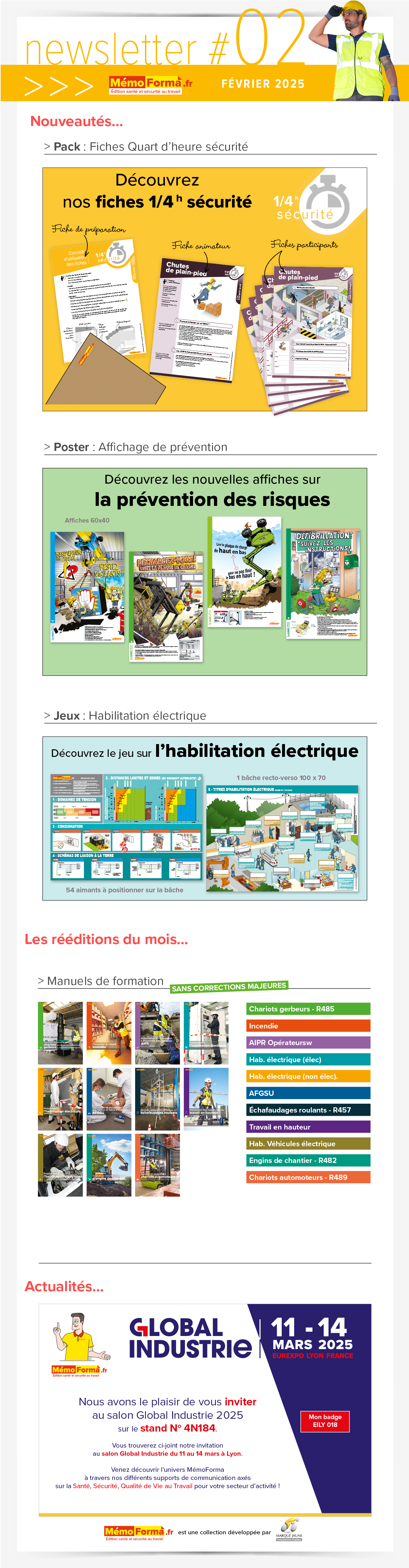 Newsletter 2 Fev 2025