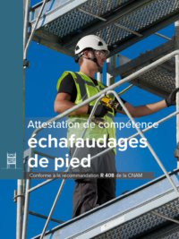 Attestation de compétence des échafaudages de pied R 408 - MémoForma.fr